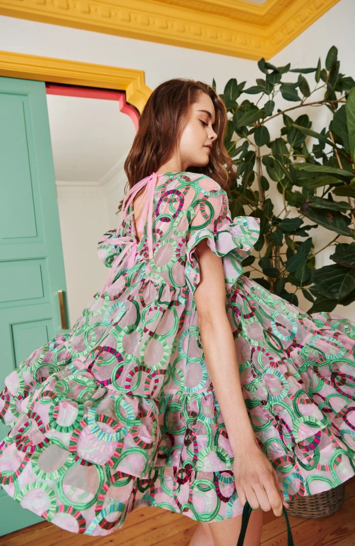 Celia B Dresses>Coral Dress Green