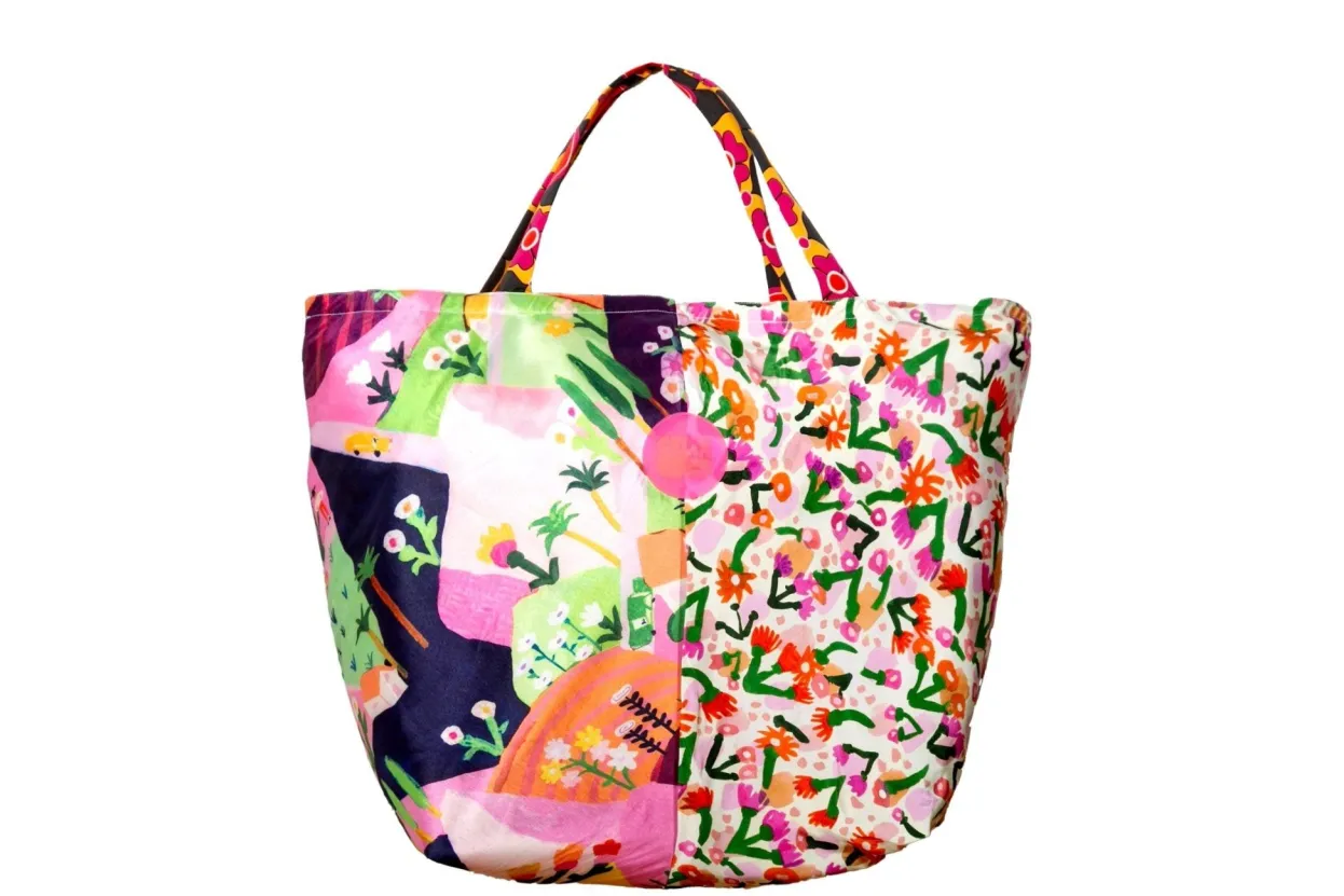 Celia B Accessories>Fabric Fusion Tote