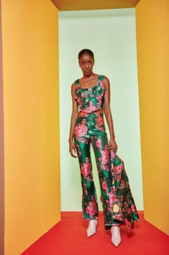 Celia B Pants>Falu Pant - Green