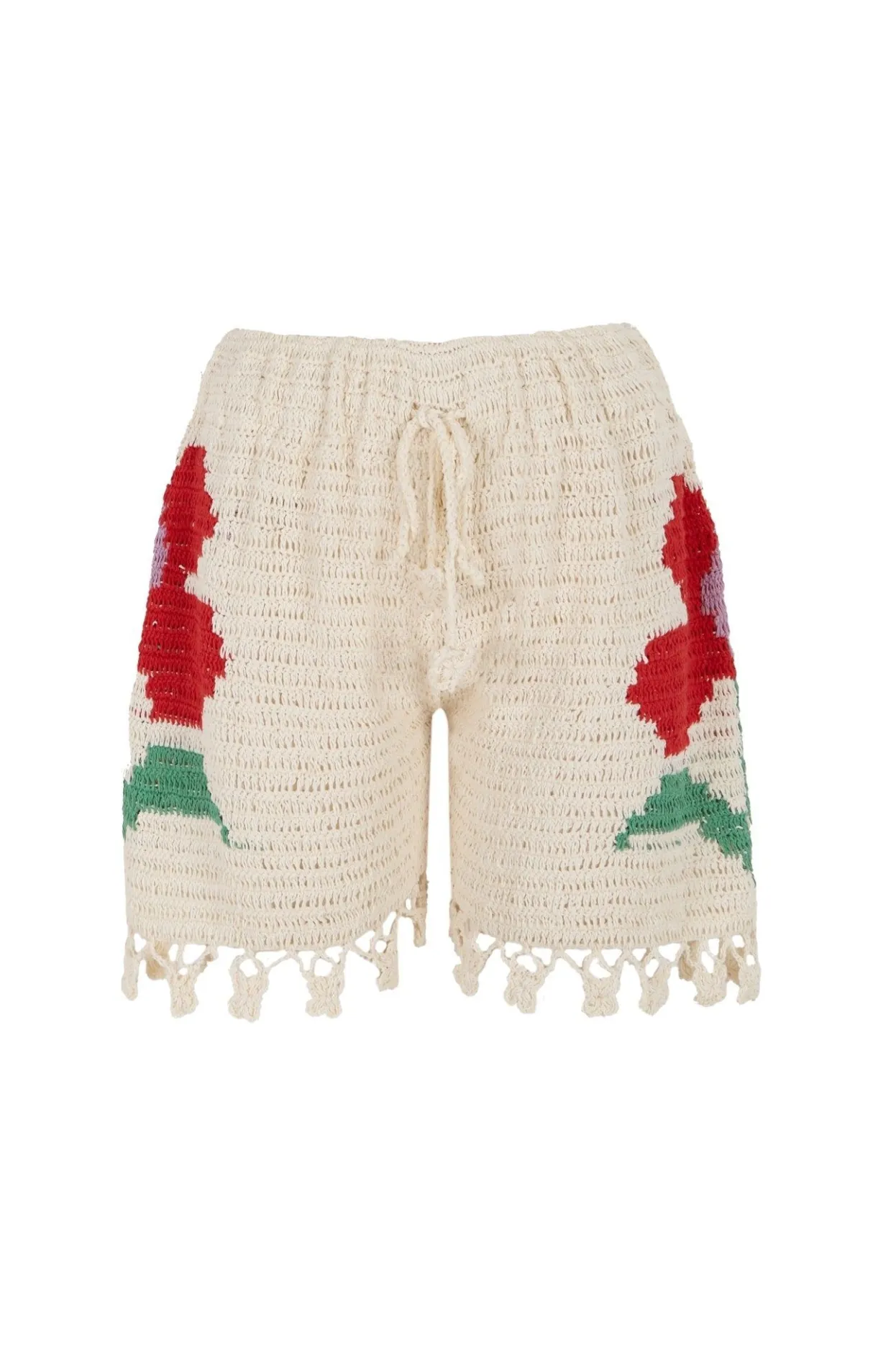 Celia B Crochet>Genie Pants White