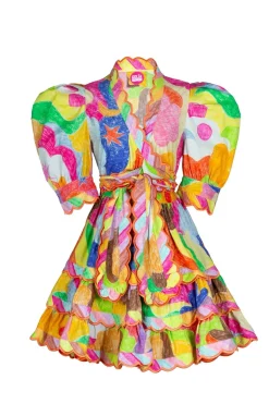 Celia B Dresses>Hortensia Dress Print