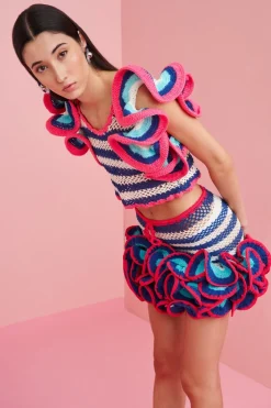 Celia B Crochet>Iriarte Top