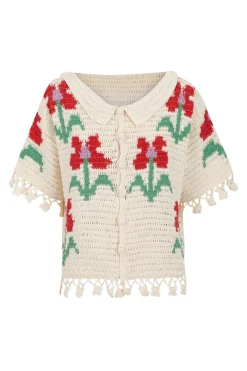 Celia B Crochet>Kriloff Top