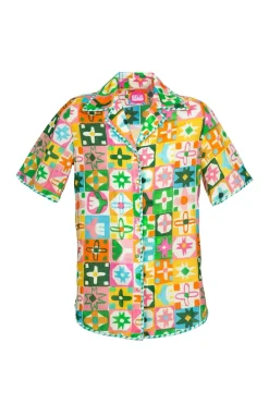 Celia B Tops>Malawi Top Multi