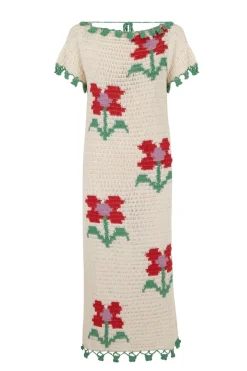 Celia B Crochet>Sojourn Dress White