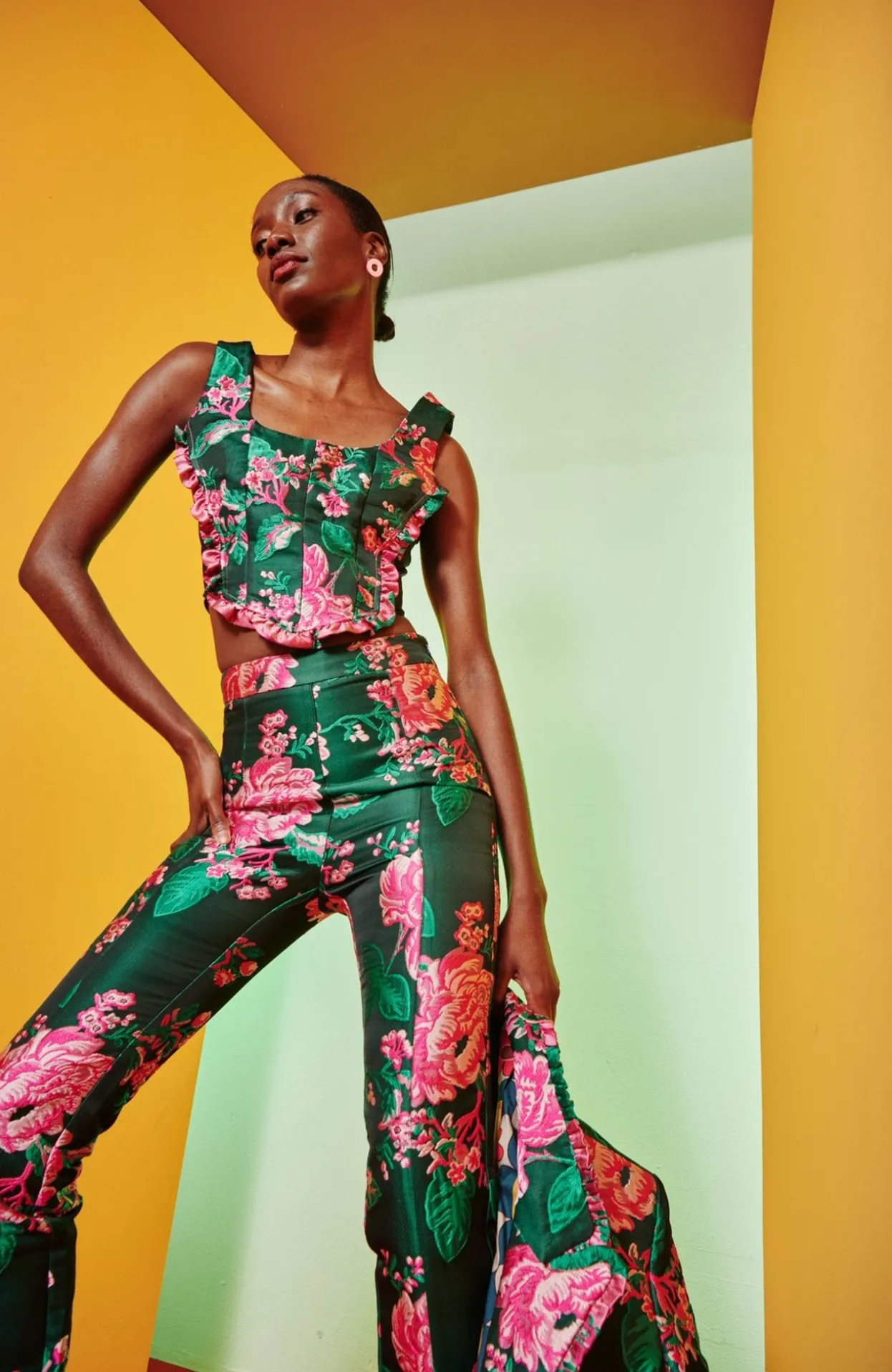 Celia B Tops>Trebol Top