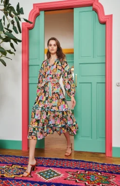 Celia B Dresses>Zaire Dress Multi