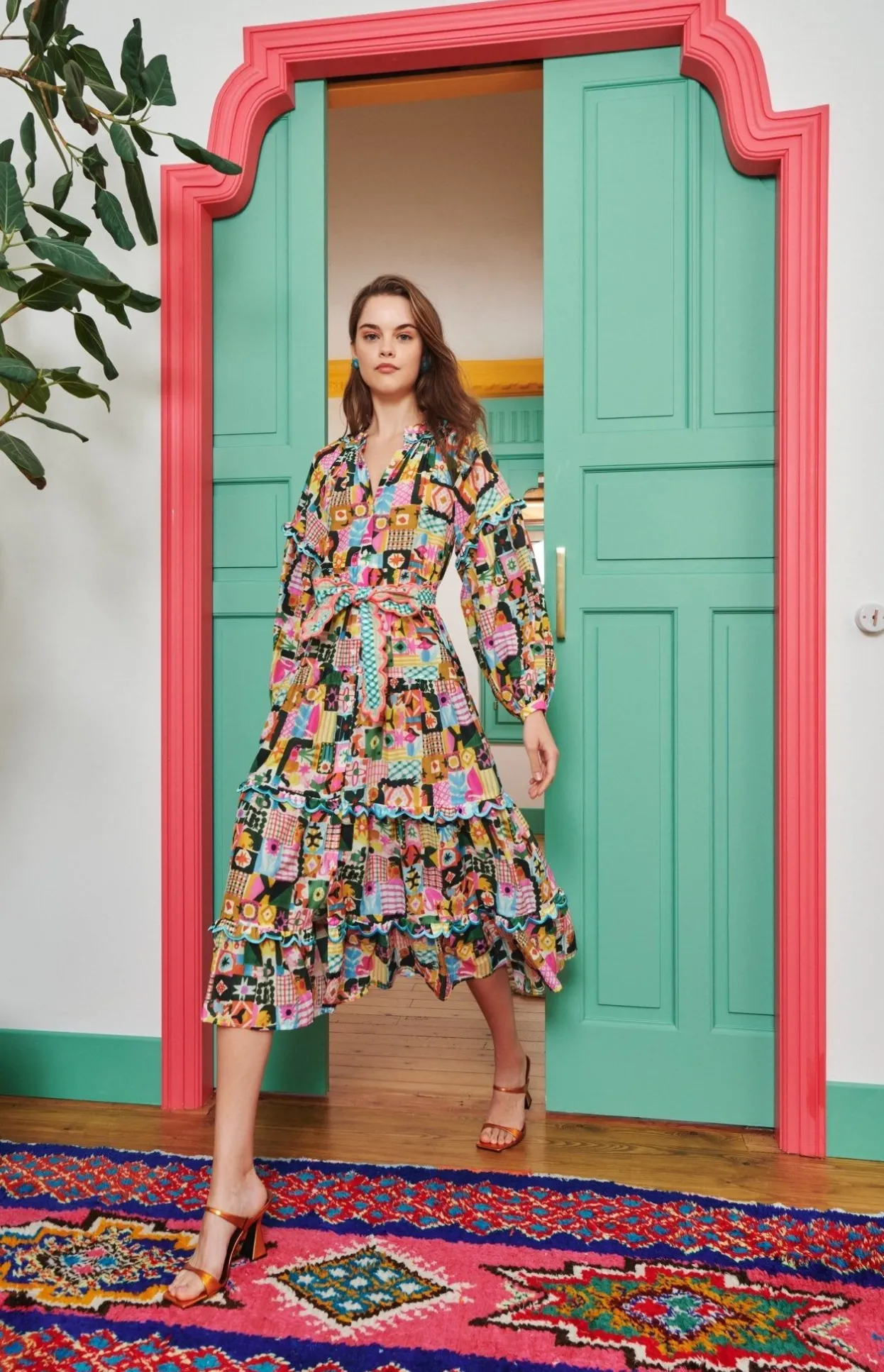 Celia B Dresses>Zaire Dress Multi