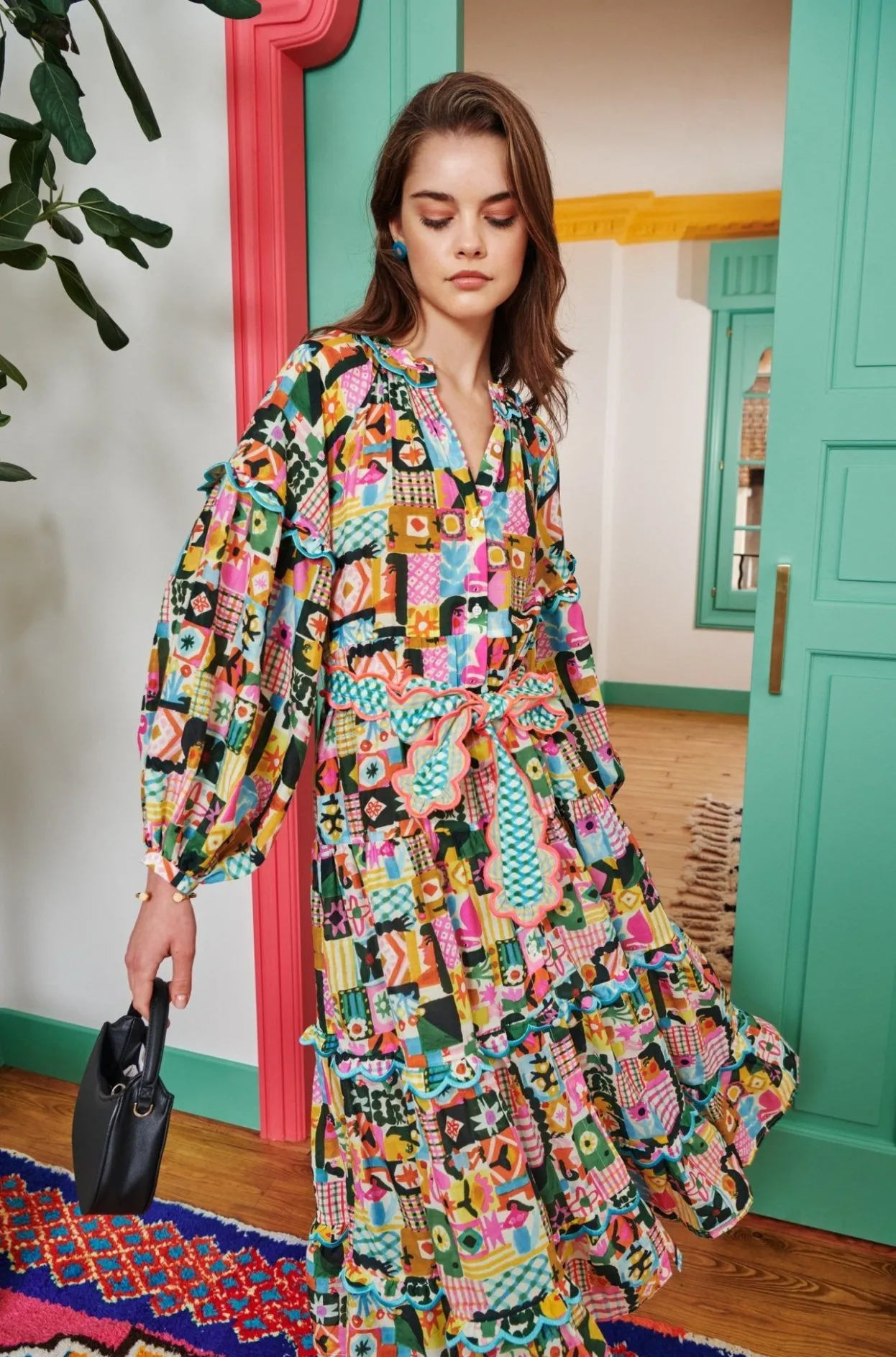 Celia B Dresses>Zaire Dress Multi