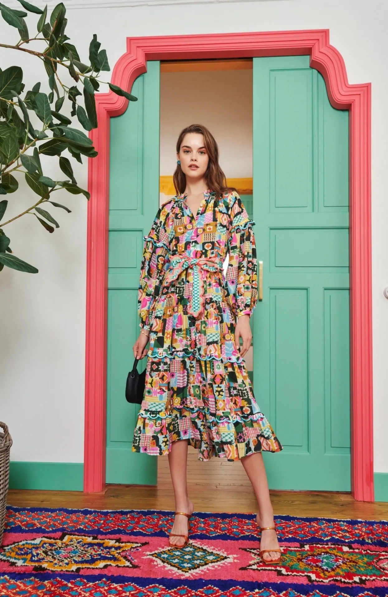 Celia B Dresses>Zaire Dress Multi